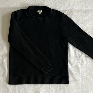J.Crew Factory Black Sweater in EUC